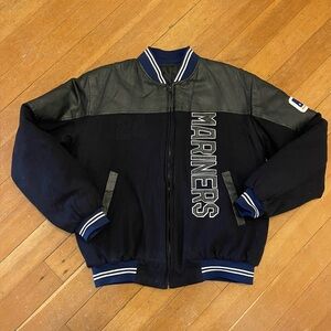 Rare Seattle Mariners Logo Jacket Mens. Size: See Foto